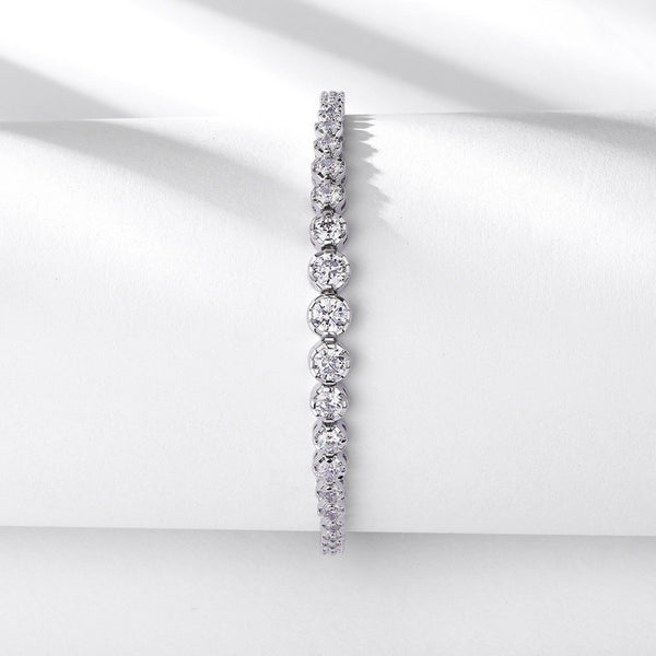 Diamond Studded Moissanite Bracelet