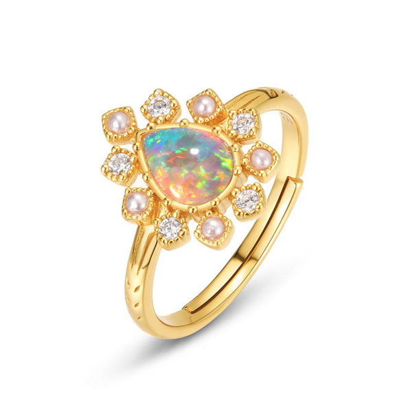 Jewelry Opal Ring