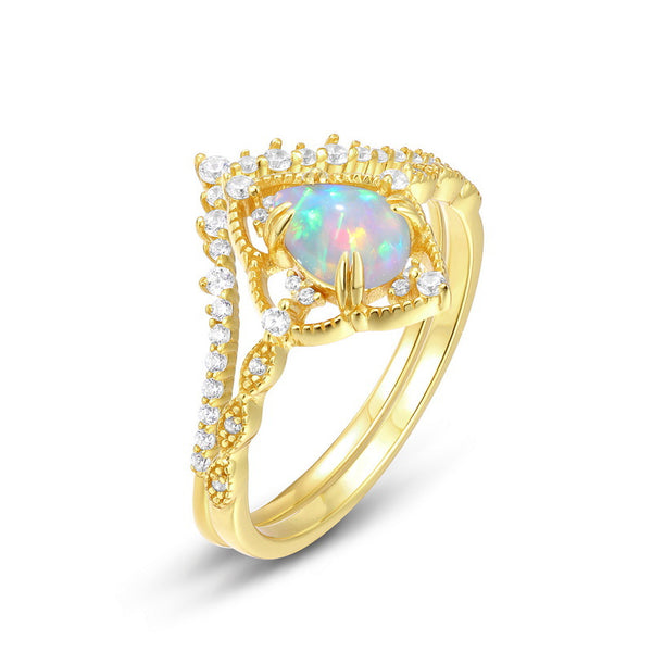 Palace Style Opal Ring
