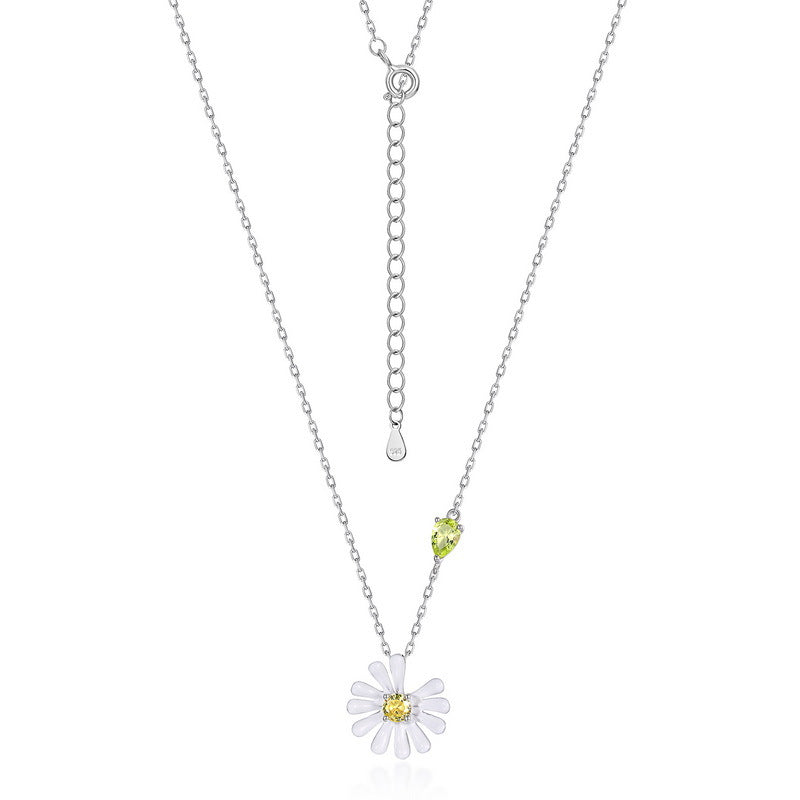 ◆VINTAGE HOLLYWOOD◆ Flutter Daisy Necklace Grey VH2478NE0 Vintage Hollywood] Flutter Daisy Necklace (2 colors
