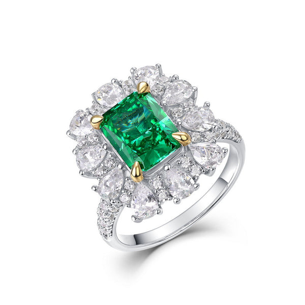 Diamond Emerald Ring