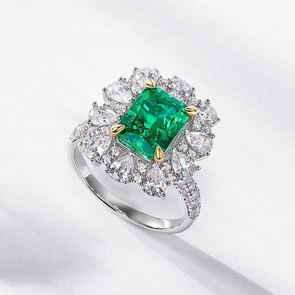 Diamond Emerald Ring