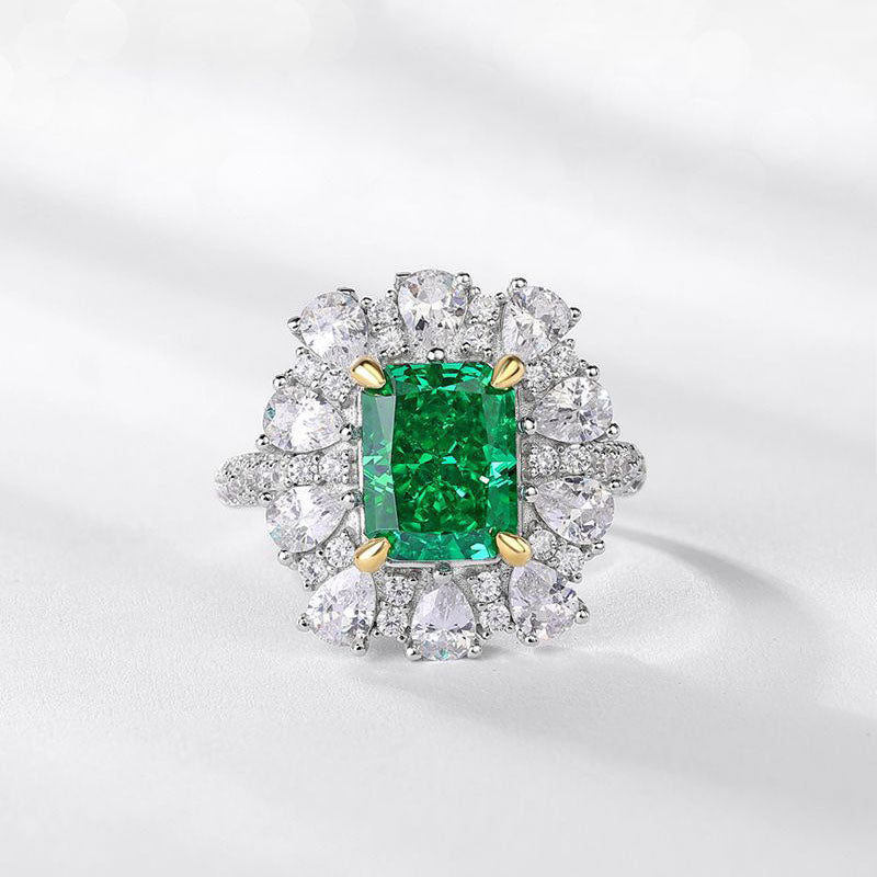 Diamond Emerald Ring