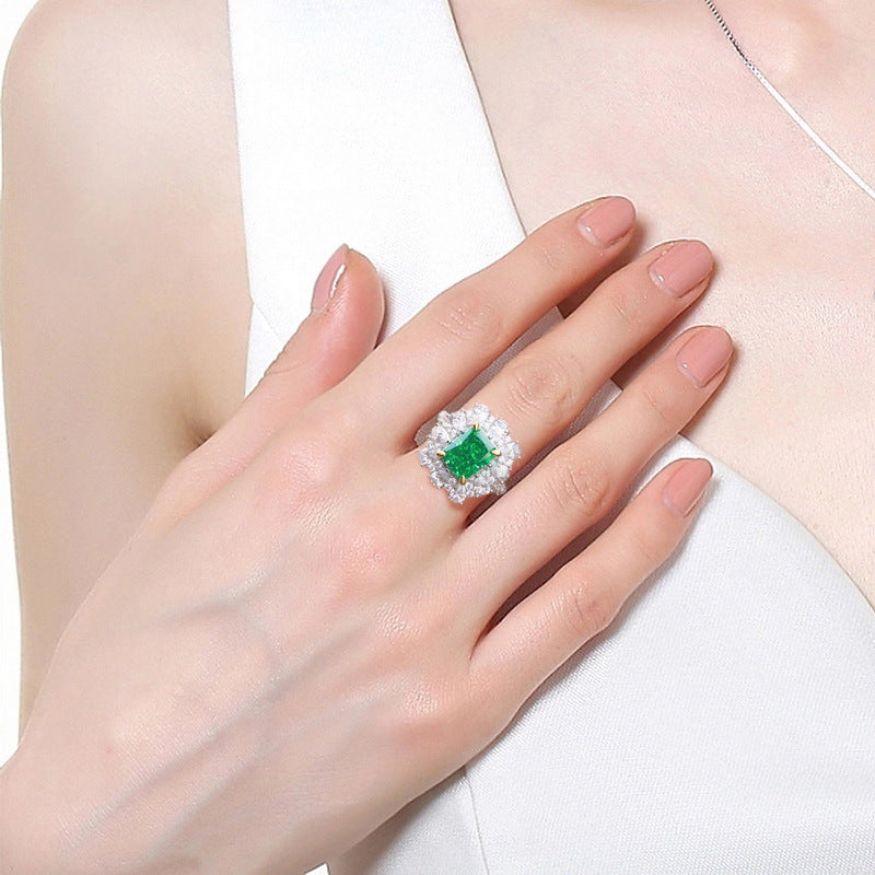 Diamond Emerald Ring