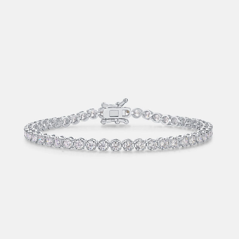 Diamond Studded Moissanite II Bracelet