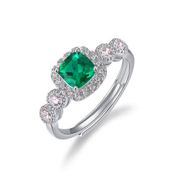 Emerald Diamond  Ring