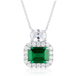 Emerald Gemstone II  Necklace