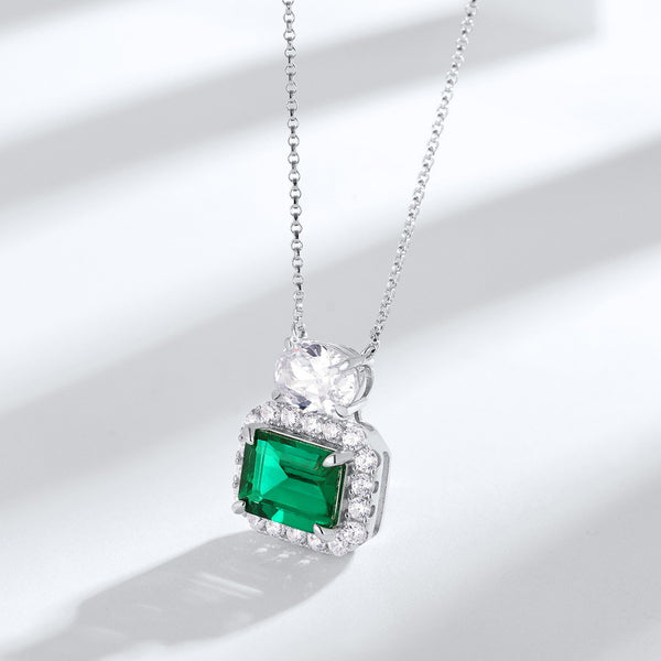 Emerald Gemstone II  Necklace