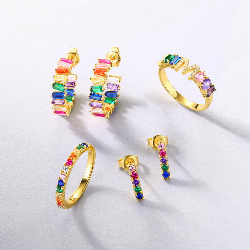English Alphabet Ring