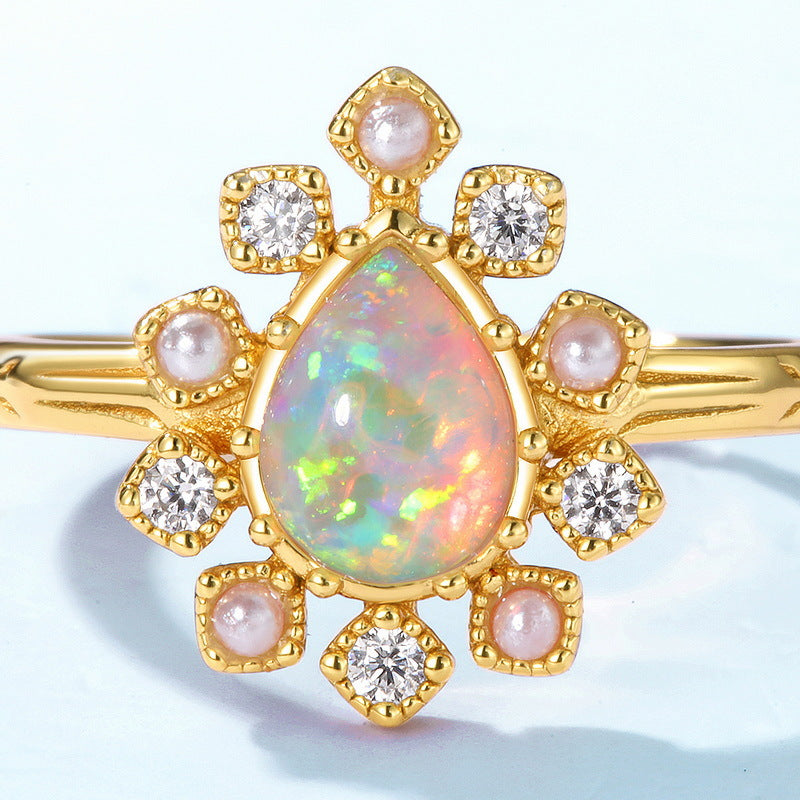 Jewelry Opal Ring