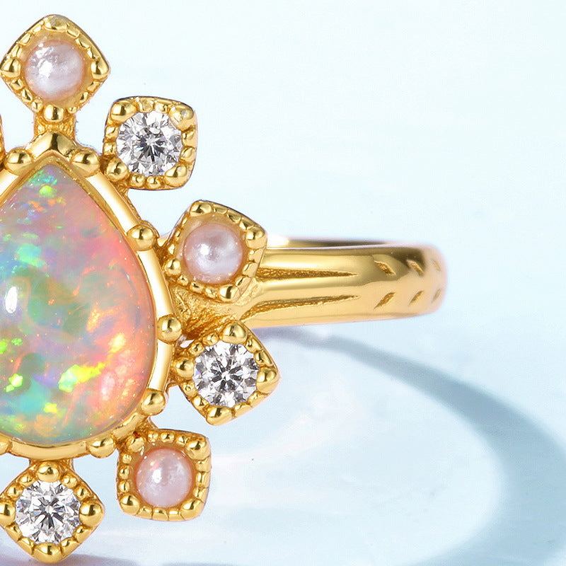 Jewelry Opal Ring