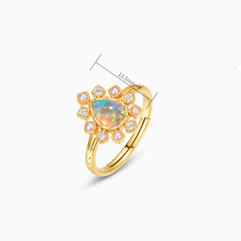 Jewelry Opal Ring