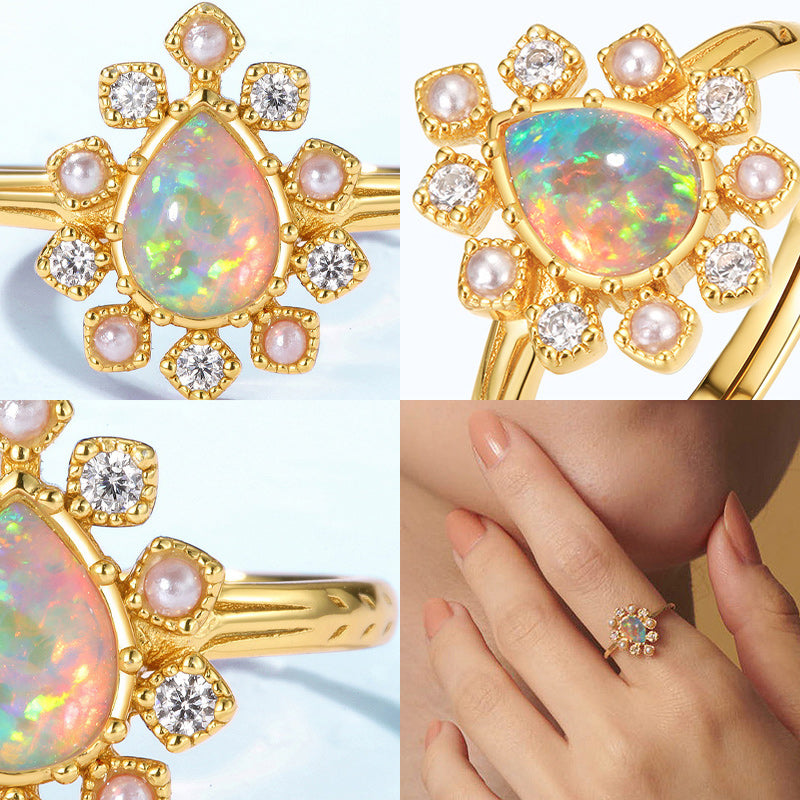 Jewelry Opal Ring