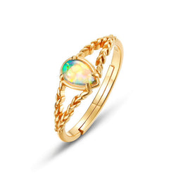 Lace Court Opal Ring