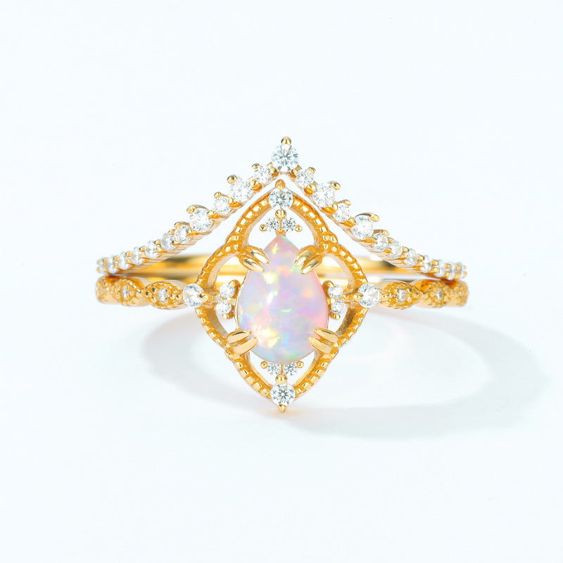 Palace Style Opal Ring