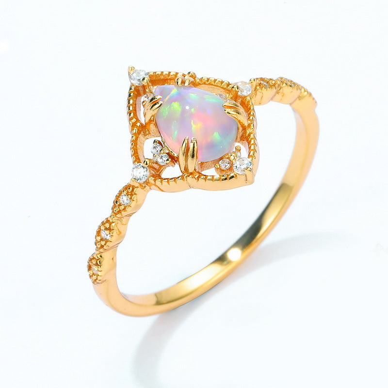 Palace Style Opal Ring