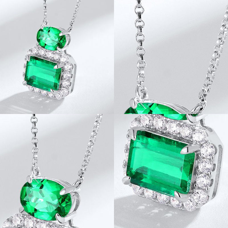 Emerald Gemstone Necklace