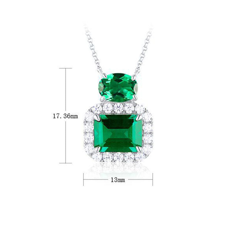 Emerald Gemstone Necklace