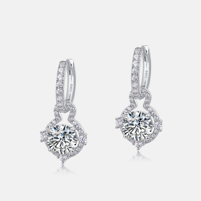 Trendy Moissanite Earring