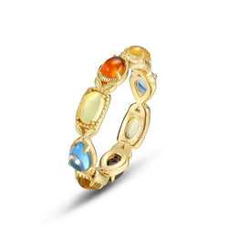 Colorful Gemstone Ring