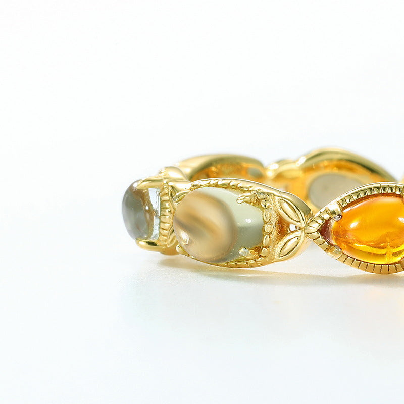 Colorful Gemstone Ring