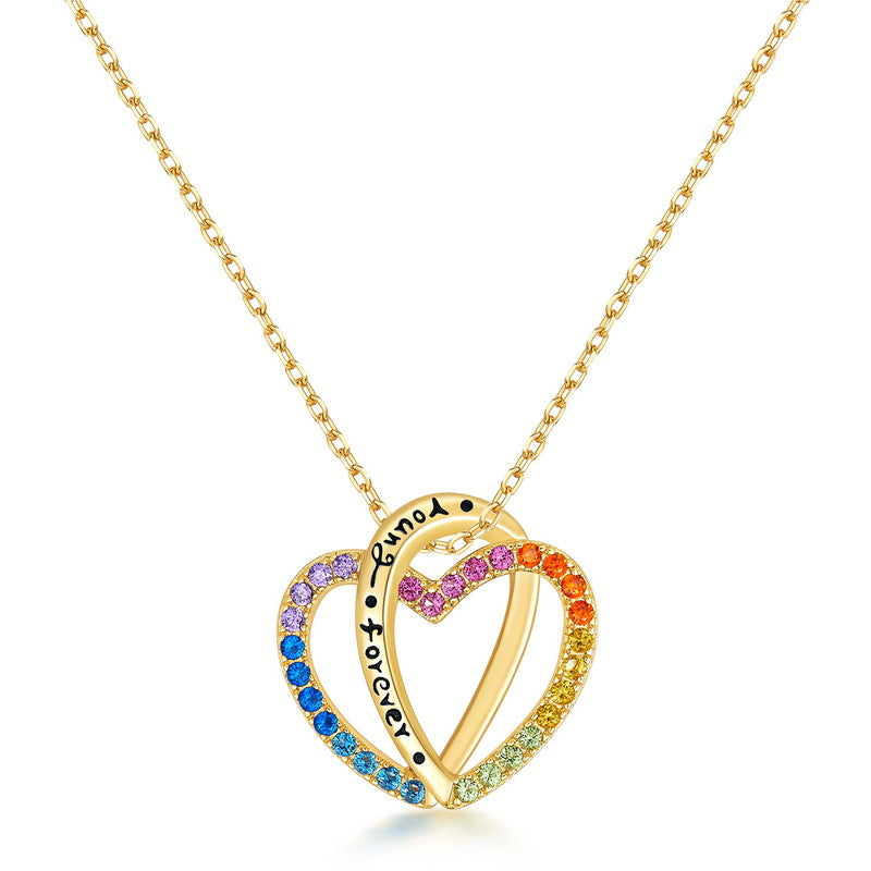 Colorful Heart Pendant