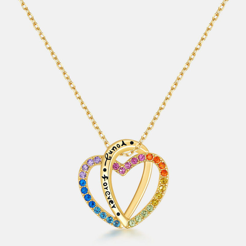 Colorful Heart Pendant