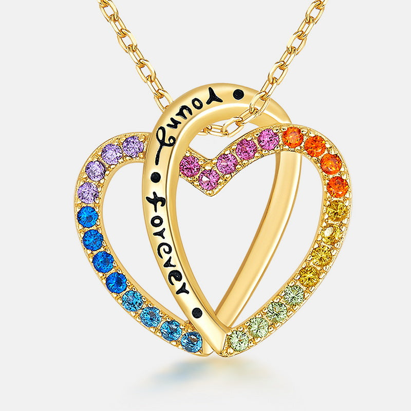 Colorful Heart Pendant